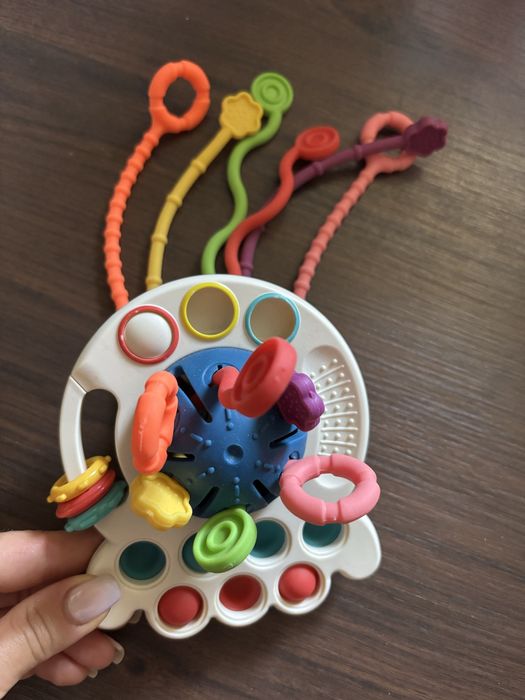 Брязкольце,прорізувач,монтессорі,4в 1