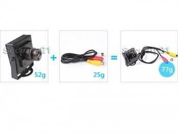 Kamera 700TVL, 3,6mm HD SONY Effio-E DSP 0,01Lux - Produkt Nowy