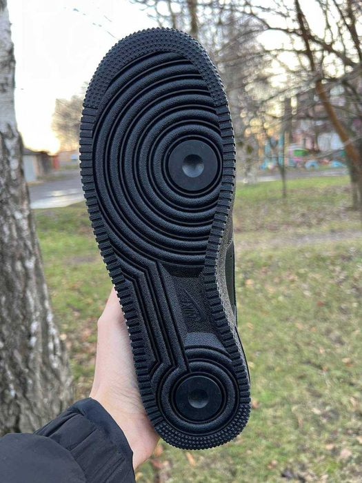 ОРИГІНАЛ! Nike Air Force 1 07 Low Black 44.5 45 46 47 | CW2288-001