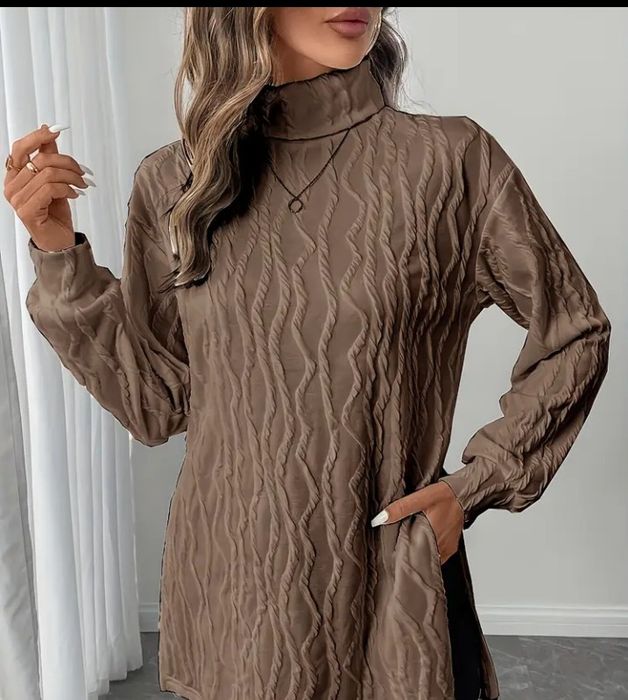 Novidade camisola de gola