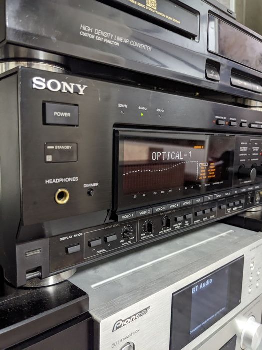 Предварительный усилитель Sony TA E1000ESD, підсилювач, процесор.