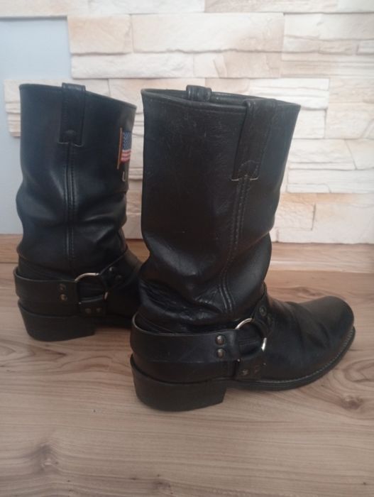 Buty kawaleryjki kowbojki na motocykl