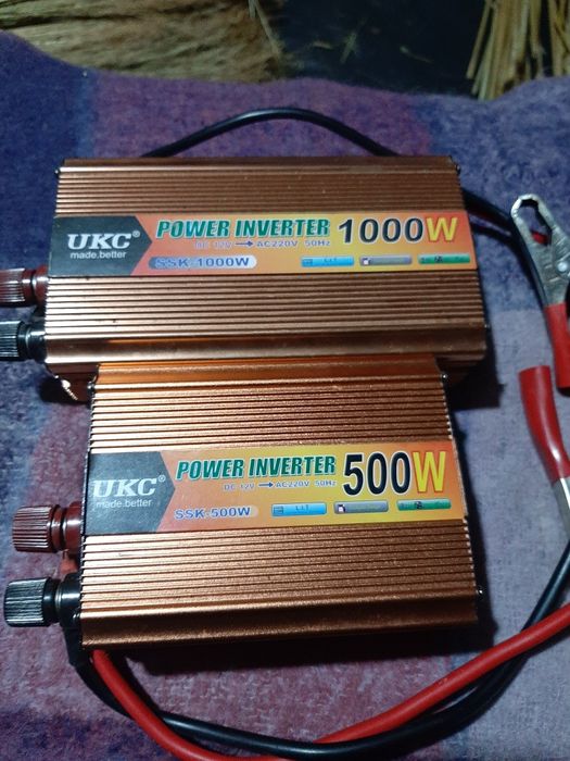 Продам  інвертори 12-220 в