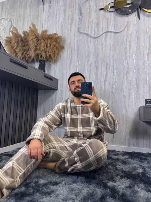 Мужская теплая пижама/Чоловіча тепла піжама VQ