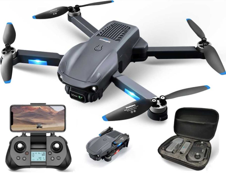 Nowy dron F12 2xkamera PRO GPS 3KM zasięg 30 min lotu śledzenie