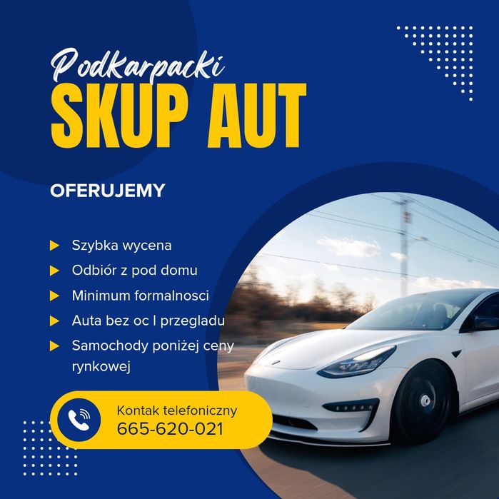 Skup aut łańcut i okolice