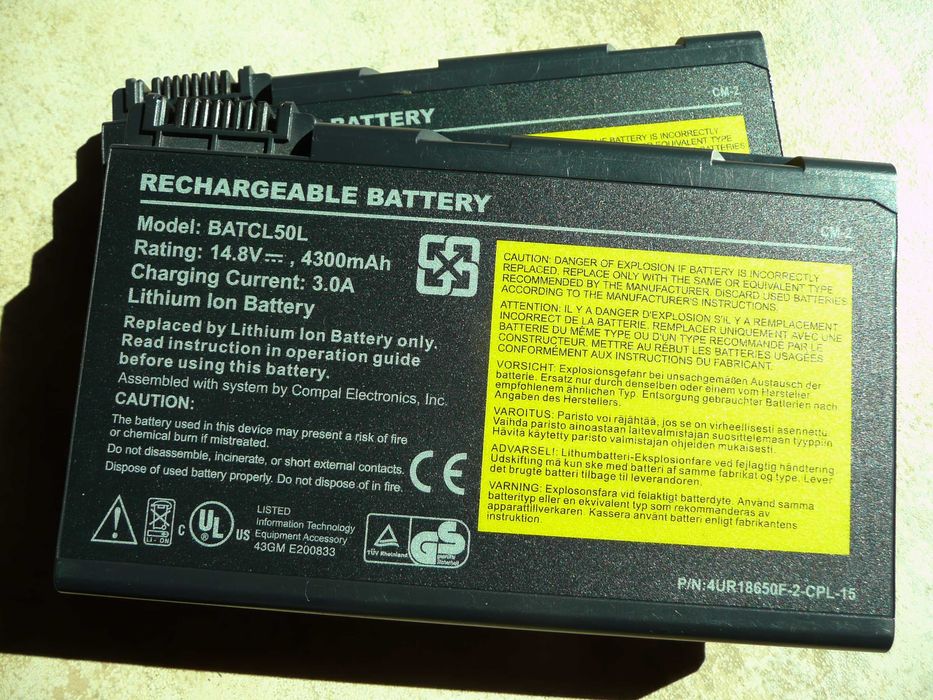 bateria do laptopa BATCL50L made in japan