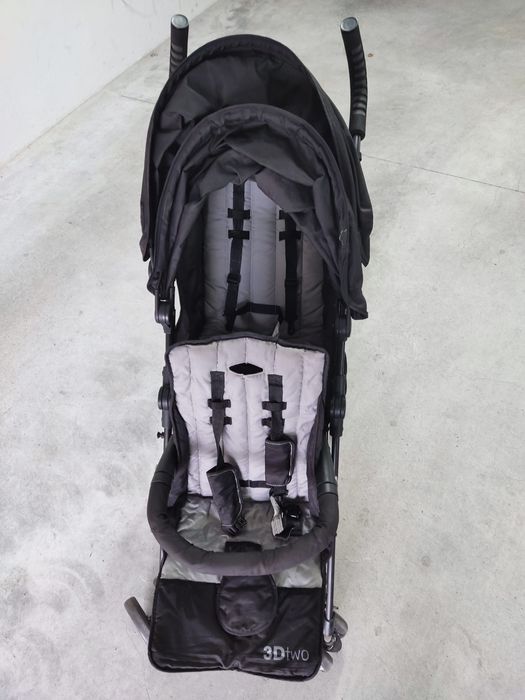 Carrinho bébé 2 lugares