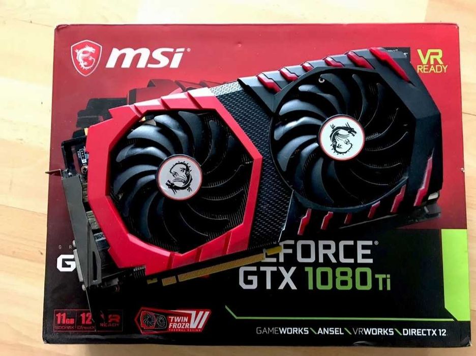 Відеокартка MSI GTX 1080 Ti 11 GB