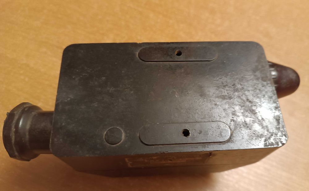 Stary niemiecki przełącznik ebonitowy Klöckner-Möller PKZ 1