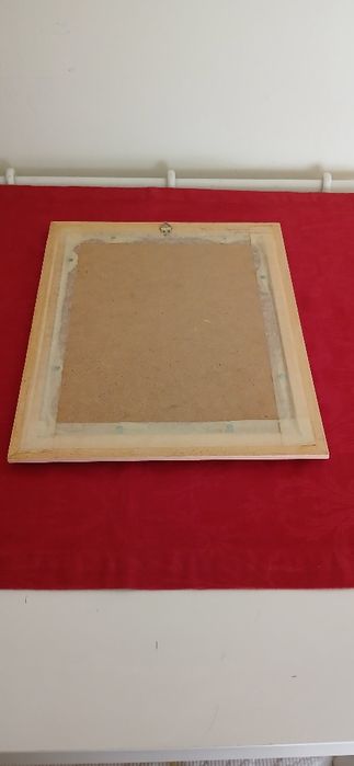Quadro bordado a ponto cruz