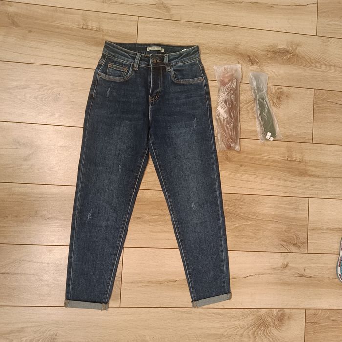 Jeansy momfit msara xs