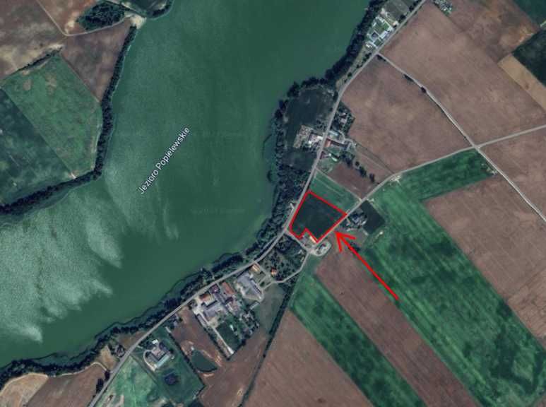 Działki budowlane z warunkami zabudowy Popielewo