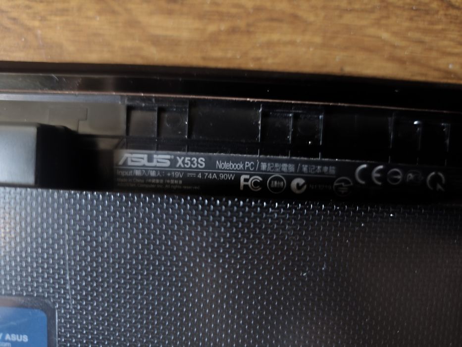 Laptop Asus X53S 256GB SSD, 8GB ram, GT520MX