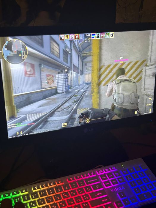 Продам ігрой пк і5 9600к,asus tuf 1660 super,в ком монітор,клава,мишка