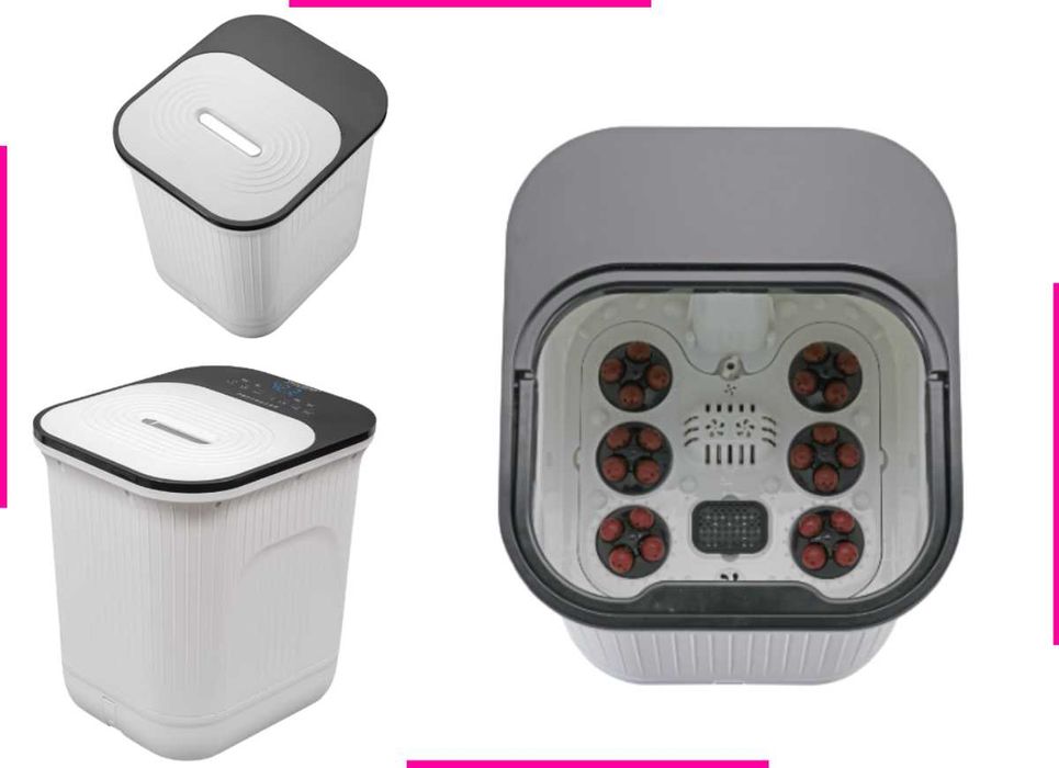 MASAŻER STOP Nóg Wodne Spa Nowoczesne Podgrzewany Refleksoterapia