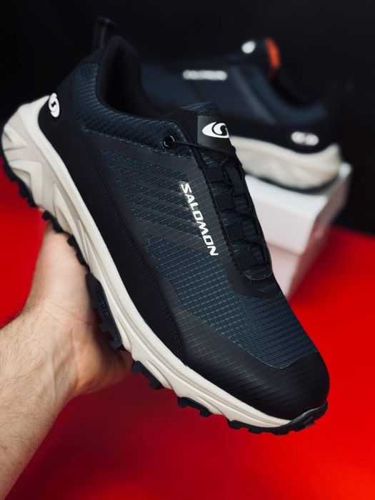 Летние Salomon саломоны легкие мужские соломон кожа в наличии Salomon