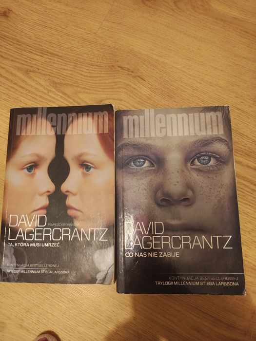 Zestaw 5 książek: Seria Millennium (Stieg Larsson + David Lagercrantz