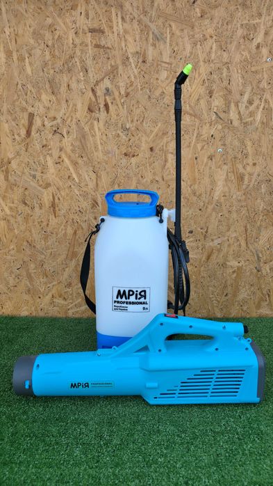 Набор: аккумуляторный опрыскиватель + турбо-насадка Мрия