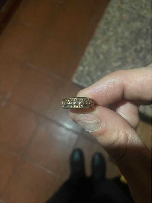 Anel nao isto não é ouro