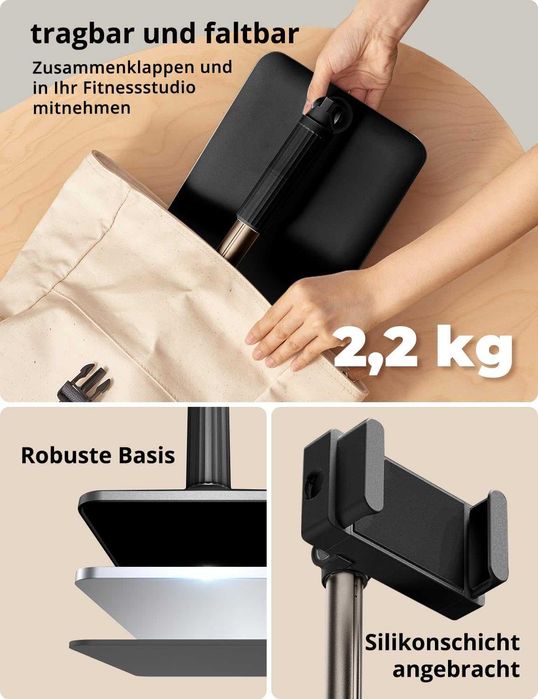 Podstawka pod tablet SupeDesk, obrót o 360°