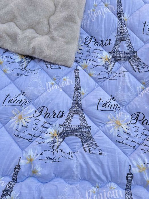 Одеяло овечья шерсть двуспальное  хутряна ковдра тепла ковдра- плед