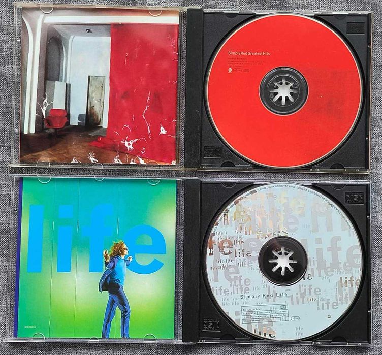 Simply Red "Life" i "Greatest Hits" 2 cd