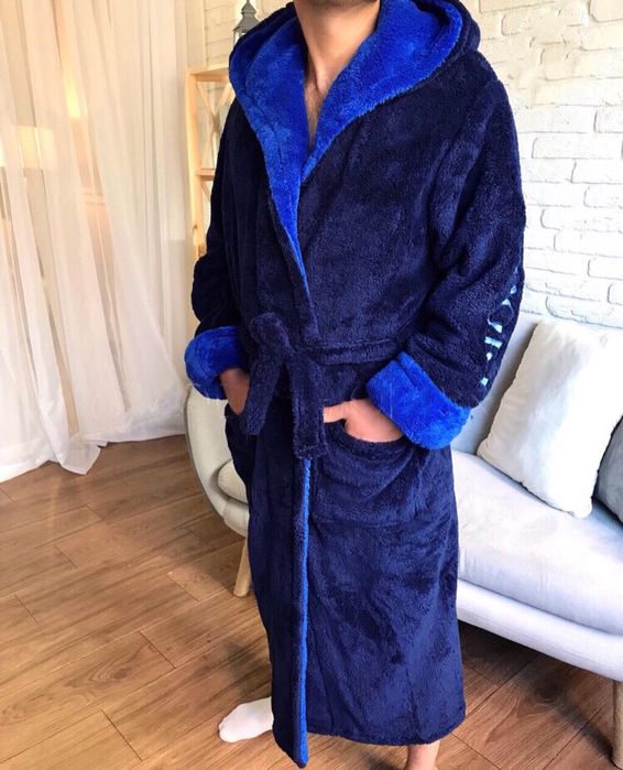 Мужские махровые халаты