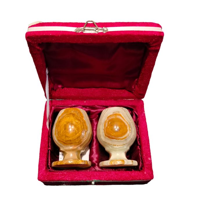 Бокалы рюмки оникс коньячные на подарок