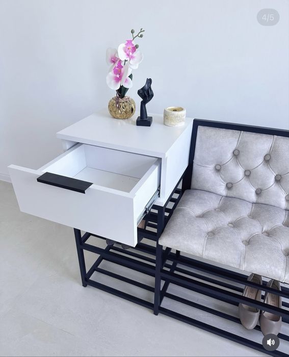 Сучасно та якісна банкетка консоль вішак обувниця Під замовлення