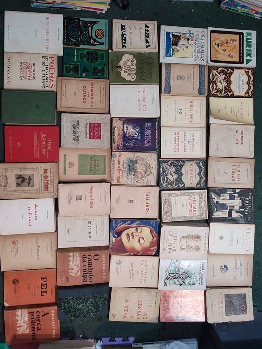 Lote Livros Autores Portugueses - Edições Antigas - Cada 2 €