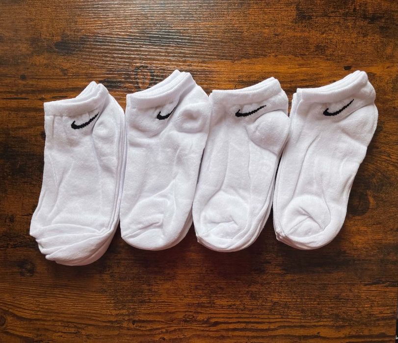 Skarpetki Nike stopki 12 par białe skarpetki Nike