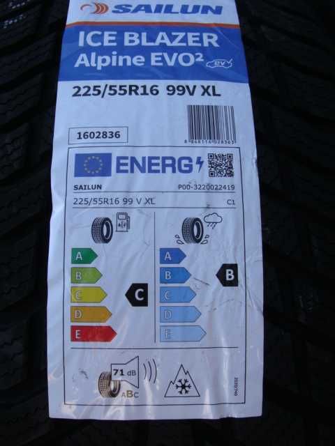 NOWE 225/55 R16 Sailun Ice Blazer Alpine Evo 2