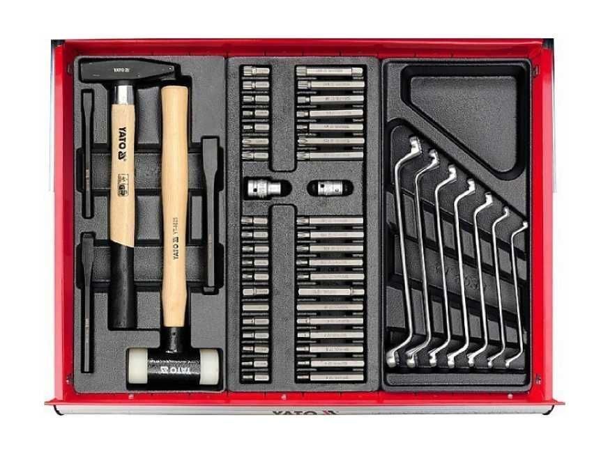 Yato Szafka warsztatowa NOWA 177el Wózek narzędziowy Z WYPOSAŻENIEM