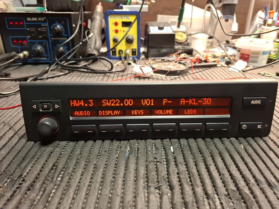 Bmw e38 e39 e53 x5 radio modulo Mid serviço de reparação.