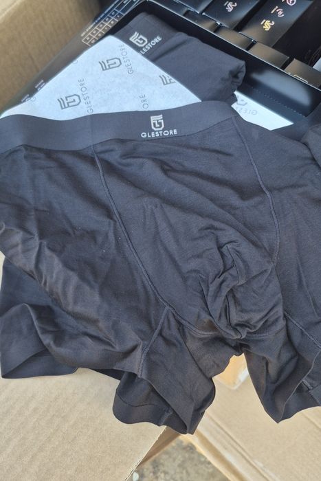 Meskie bokserki Glestore w kolorze czarnym