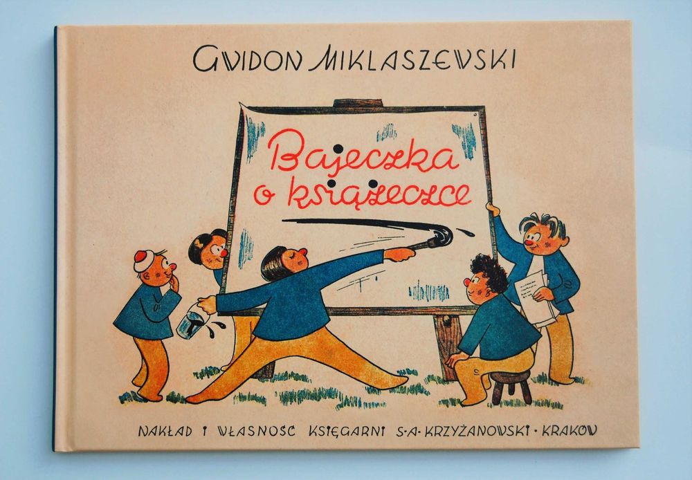 Bajeczka o książeczce. Gwidon Miklaszewski. Książka dla dzieci vintage