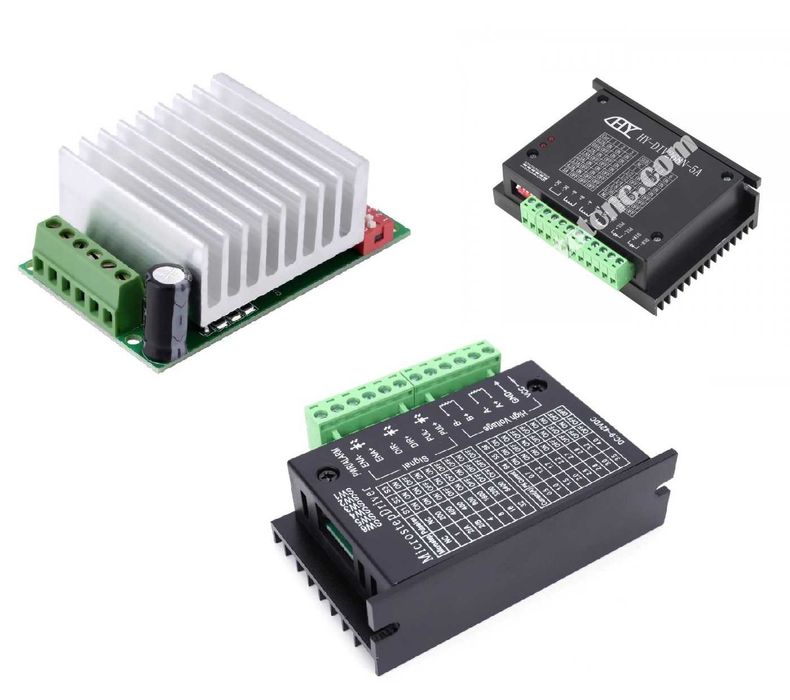 Драйвер крокового двигуна на TB6600 (в корпусі та без)