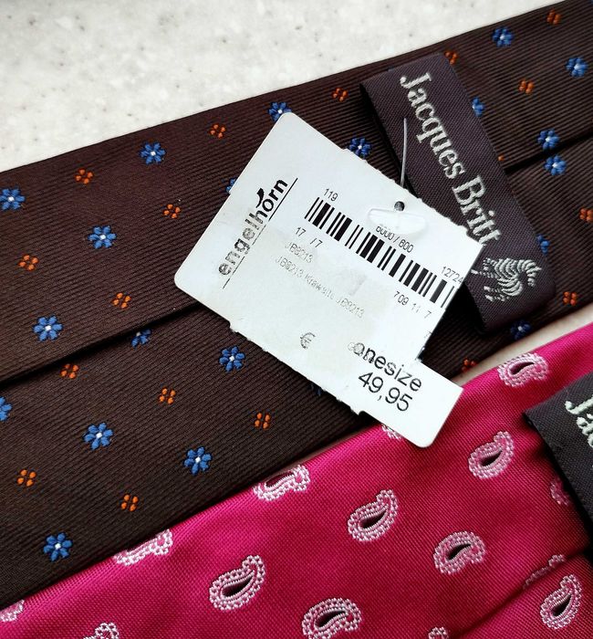 Нова шовкова краватка Jacques Britt