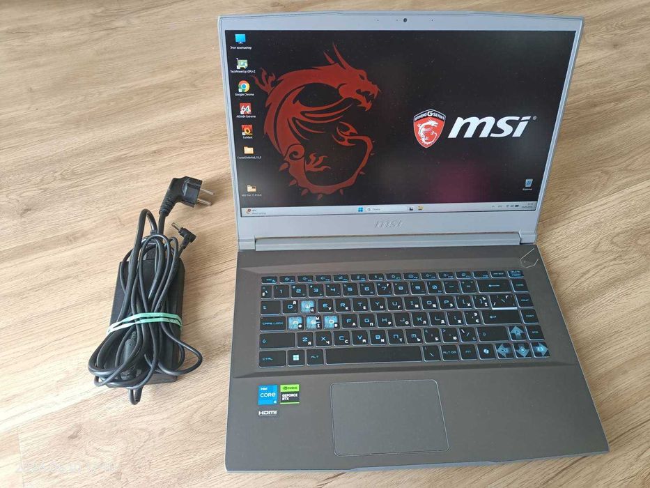 MSI Thin 15 B12UC (15.6" IPS 144Hz/Core i5 12450H/RAM 16/SSD 256 + HDD 1Tb/RTX 3050 4Gb)