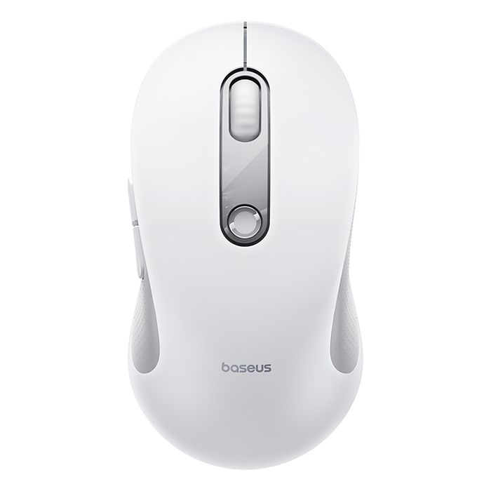 Mysz bezprzewodowa Baseus F02 ergonomiczna USB 2.4GHz - biała