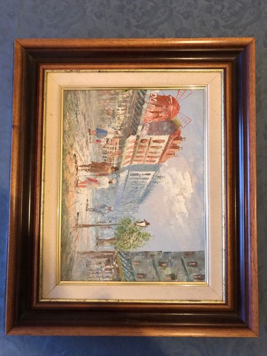 2 Framed Canvas Paintings441593949943255042