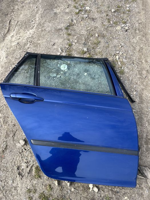 Drzwi bmw e46 touring kombi prawy tyl tylne lemans blau