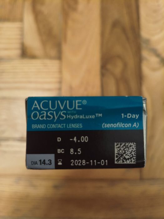 Soczewki kontaktowe -4.00 8.5