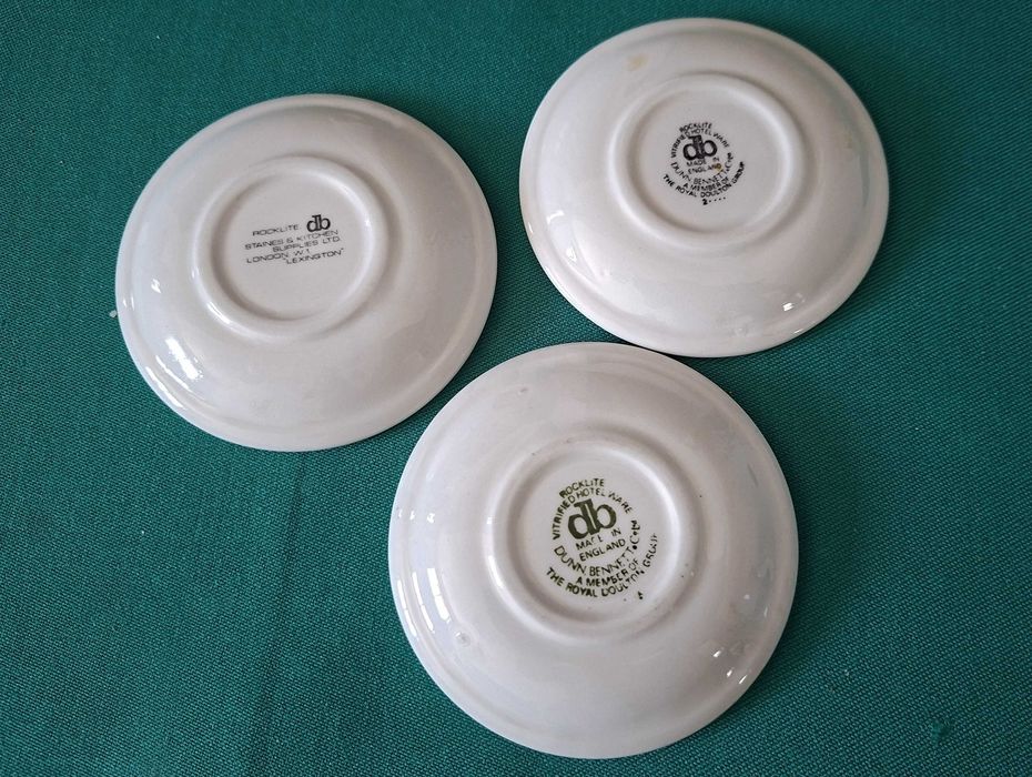 3 Mini Pratos Rocklite Dunn Bennett - England