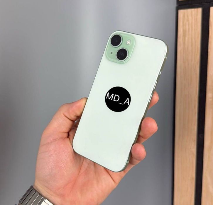 Iphone 15 green 256gb NeverLock