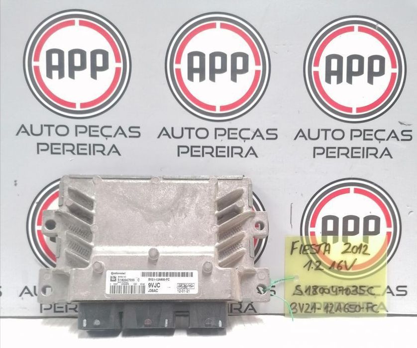 Centralina motor Ford Fiesta 2010 1.2 16V referência S180047035 C,