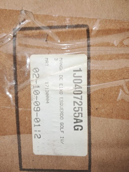 Manga eixo fr esq A3 8l / golf4