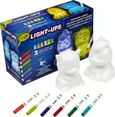 Zestaw 2 podświetl figurek do kolorowania CRAYOLA. Crayola