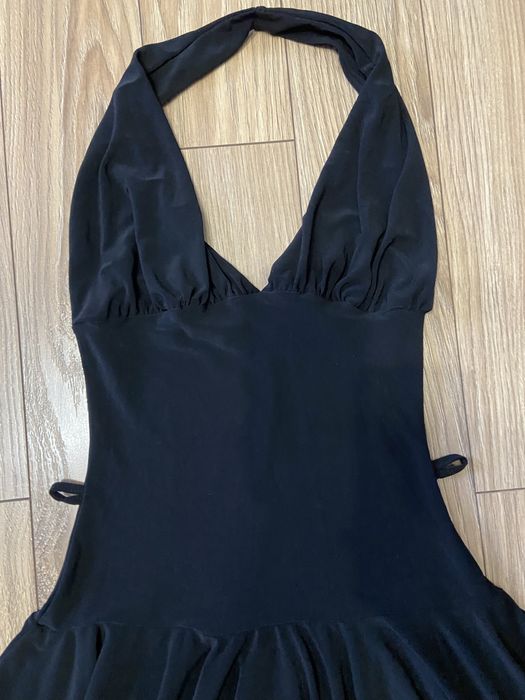 Сукня чорна для спортивно-бальних танців, розмір xs, s.